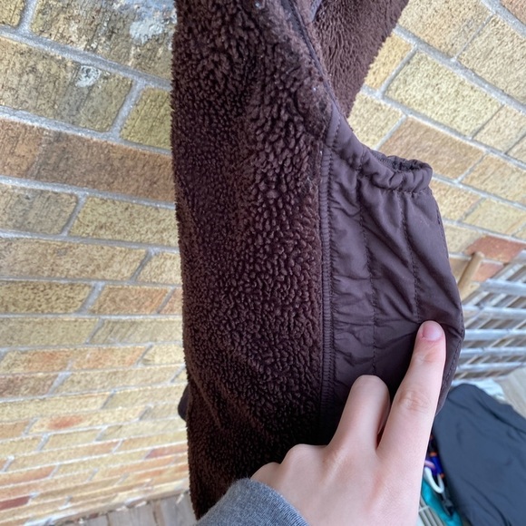 Vintage 2000 Patagonia Sherpa X Vest Large Brown - Picture 7 of 9